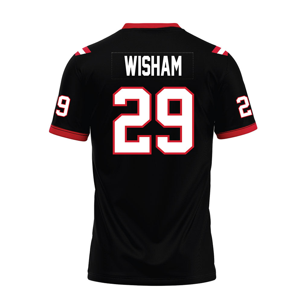 Arkansas State - NCAA Football : Luke Wisham - Premium Football Jersey-1