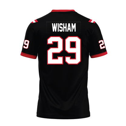 Arkansas State - NCAA Football : Luke Wisham - Premium Football Jersey-1