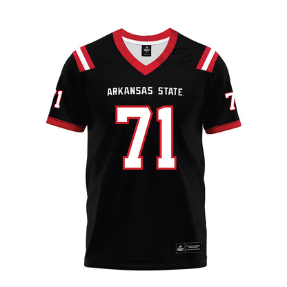 Arkansas State - NCAA Football : Chace Stratford - Premium Football Jersey-0