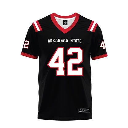 Arkansas State - NCAA Football : Kyle Nill - Premium Football Jersey-0