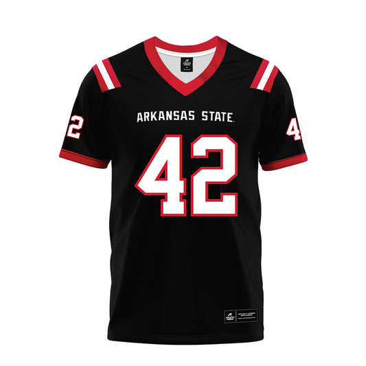 Arkansas State - NCAA Football : Kyle Nill - Premium Football Jersey-0