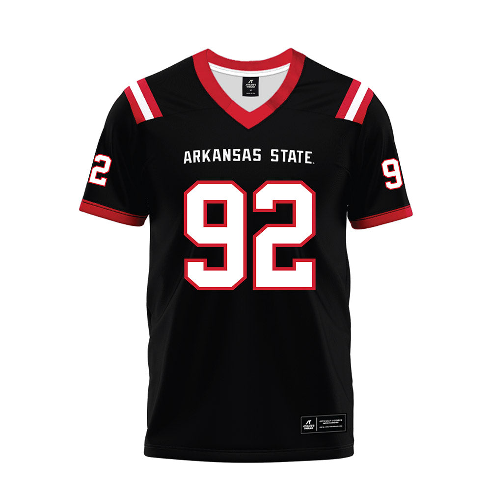 Arkansas State - NCAA Football : Obi Udom - Premium Football Jersey