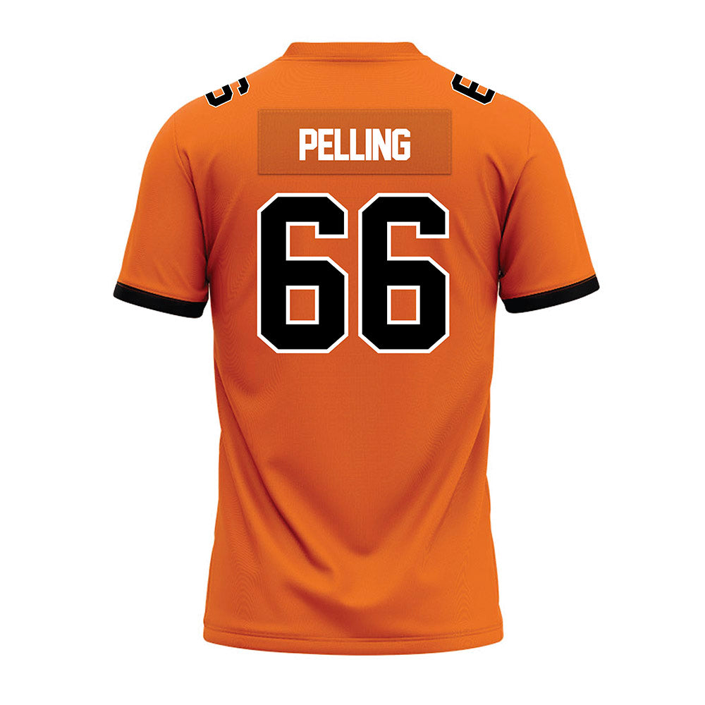 Campbell - NCAA Football : Freddie Pelling - Premium Football Jersey-1