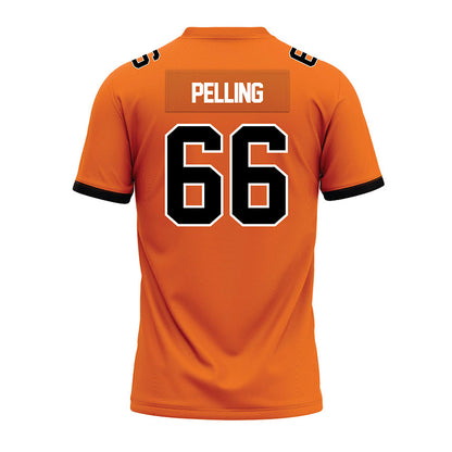 Campbell - NCAA Football : Freddie Pelling - Premium Football Jersey-1