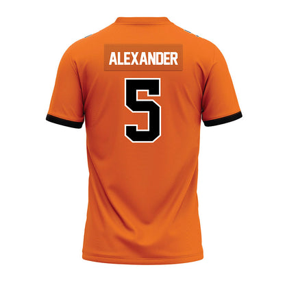 Campbell - NCAA Football : Markeece Alexander - Premium Football Jersey-1