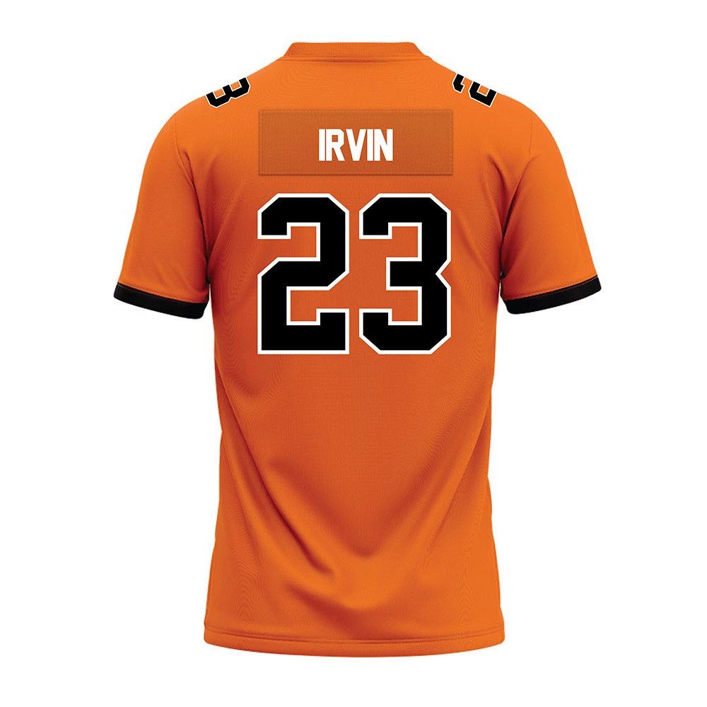 Campbell - NCAA Football : Isaiah Irvin - Premium Football Jersey-1