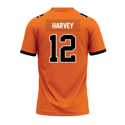 Campbell - NCAA Football : Grayson Harvey - Premium Football Jersey-1