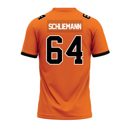 Campbell - NCAA Football : Christian Schliemann - Premium Football Jersey-1