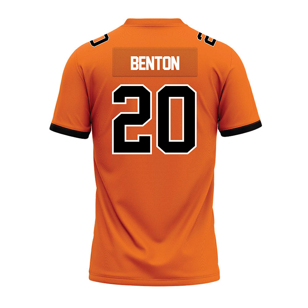 Campbell - NCAA Football : AJ Benton - Premium Football Jersey-1