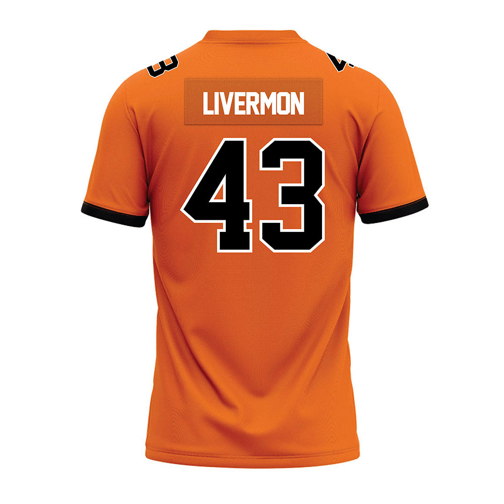 Campbell - NCAA Football : Logan Livermon - Premium Football Jersey
