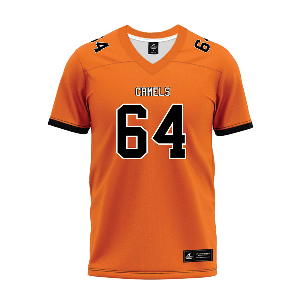 Campbell - NCAA Football : Christian Schliemann - Premium Football Jersey-0