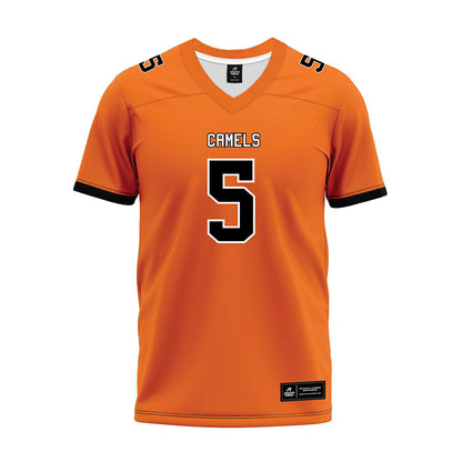 Campbell - NCAA Football : Markeece Alexander - Premium Football Jersey-0