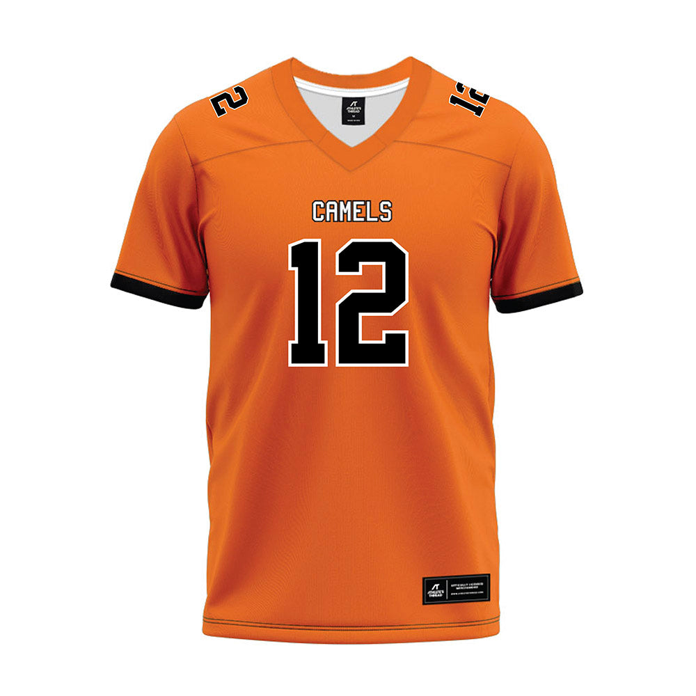 Campbell - NCAA Football : Grayson Harvey - Premium Football Jersey-0
