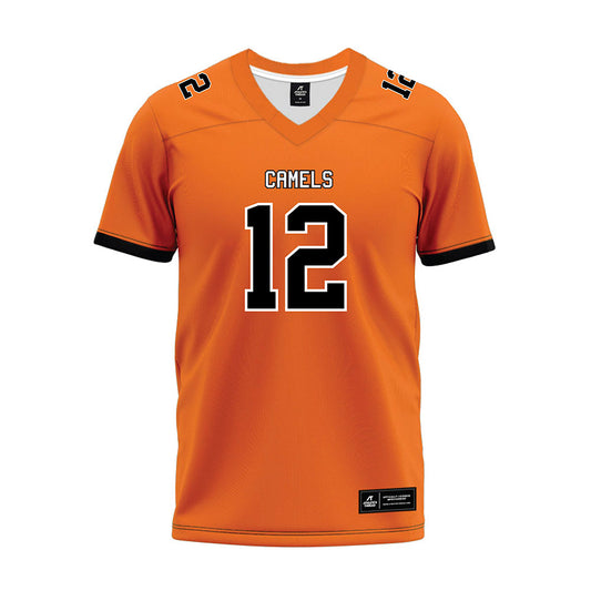 Campbell - NCAA Football : Grayson Harvey - Premium Football Jersey-0