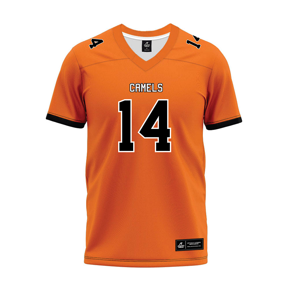 Campbell - NCAA Football : Carlando Crump - Premium Football Jersey-0