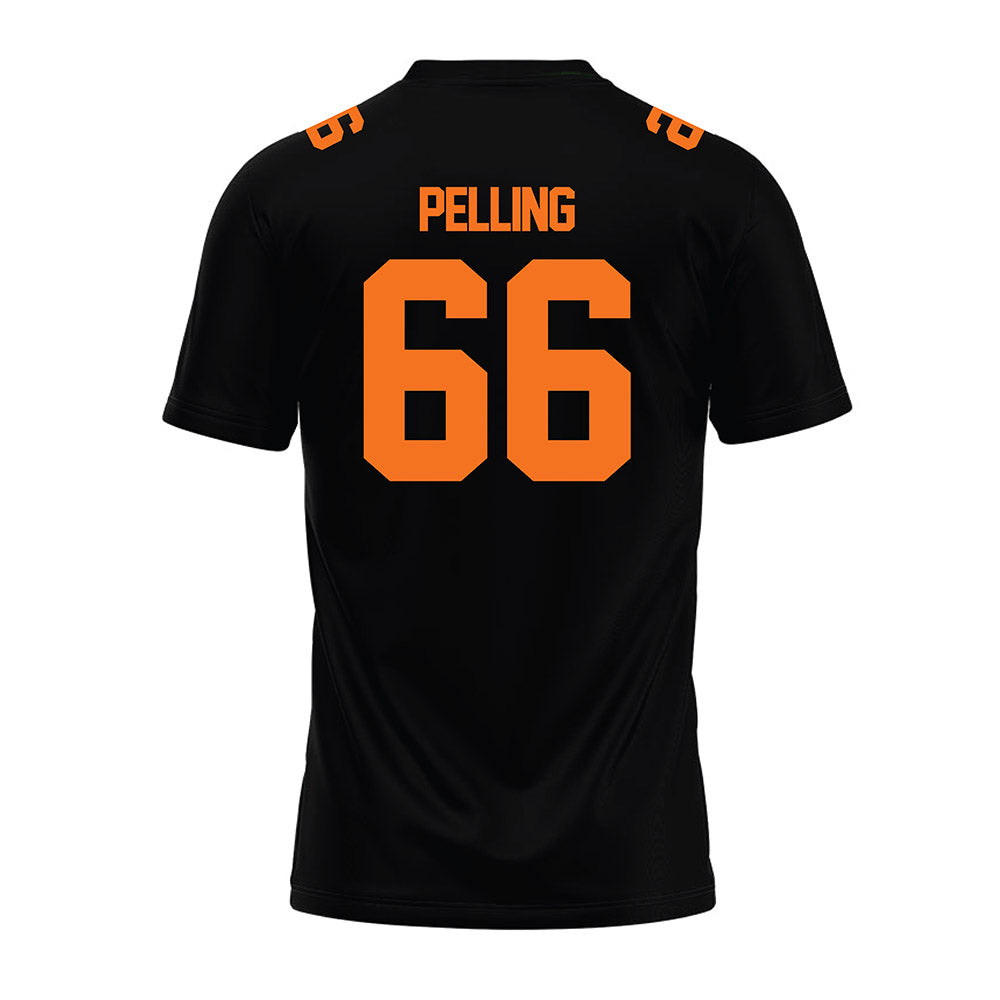 Campbell - NCAA Football : Freddie Pelling - Premium Football Jersey-1