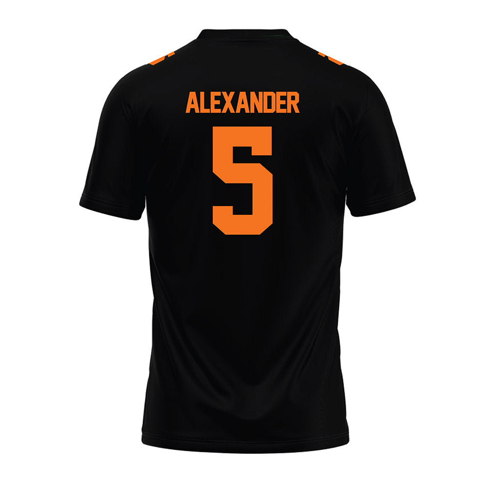 Campbell - NCAA Football : Markeece Alexander - Premium Football Jersey-1