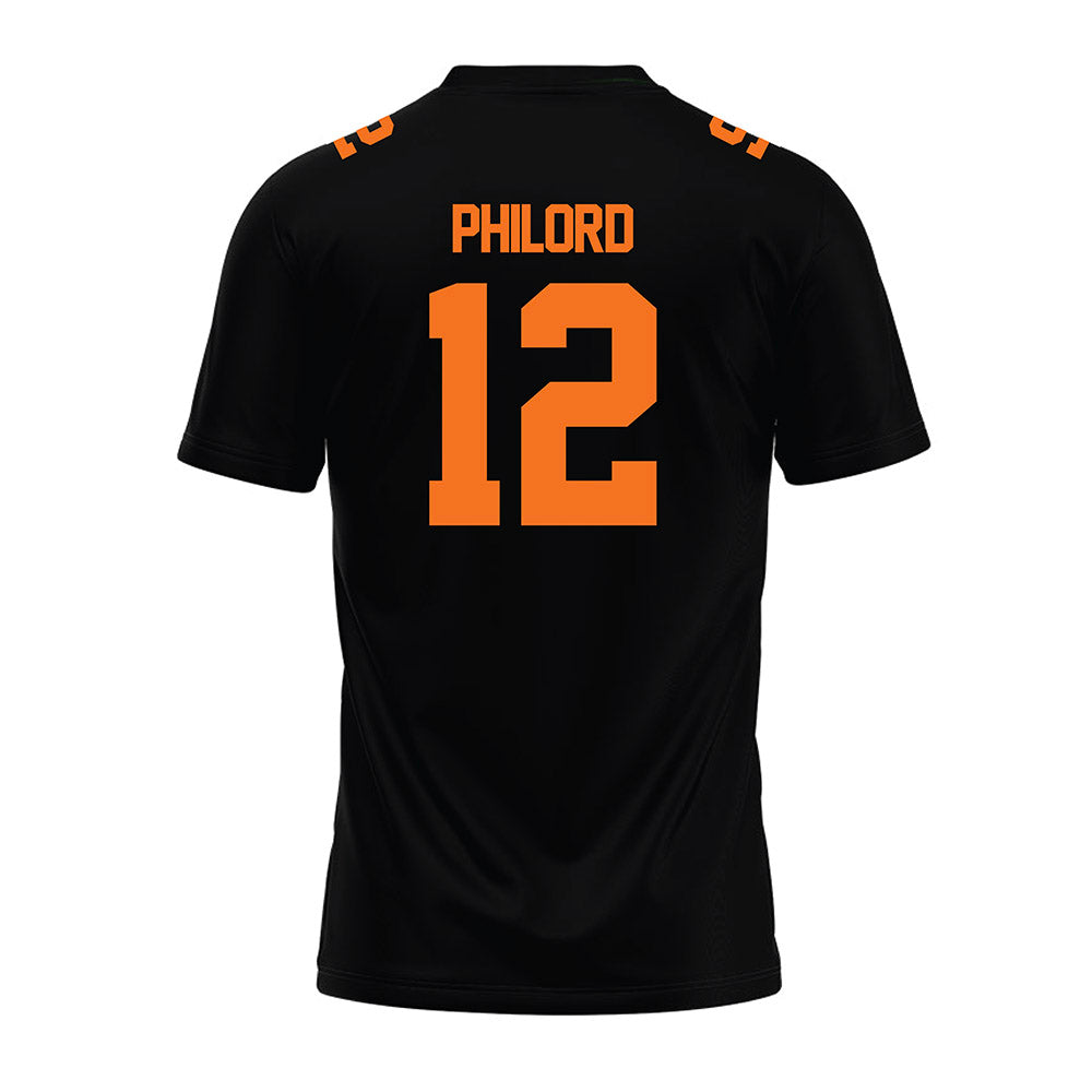 Campbell - NCAA Football : Donavan Philord - Premium Football Jersey-1