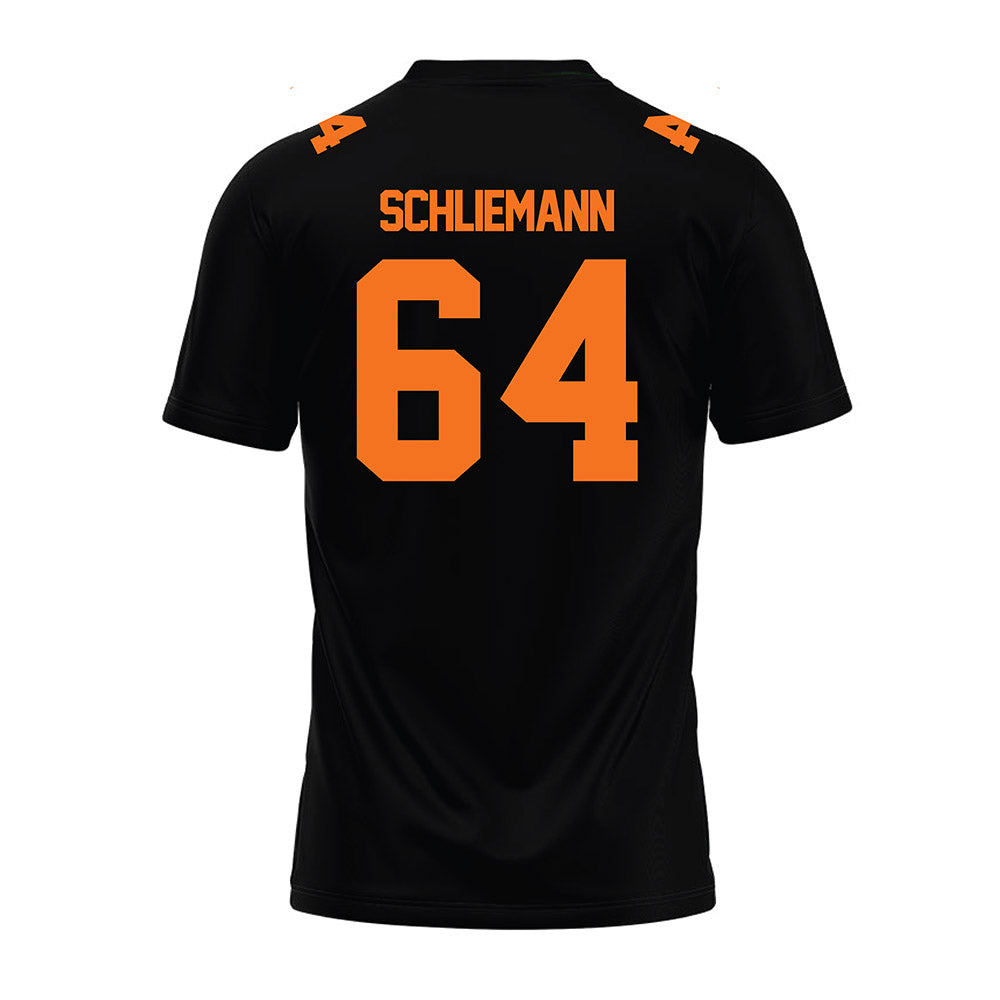 Campbell - NCAA Football : Christian Schliemann - Premium Football Jersey-1