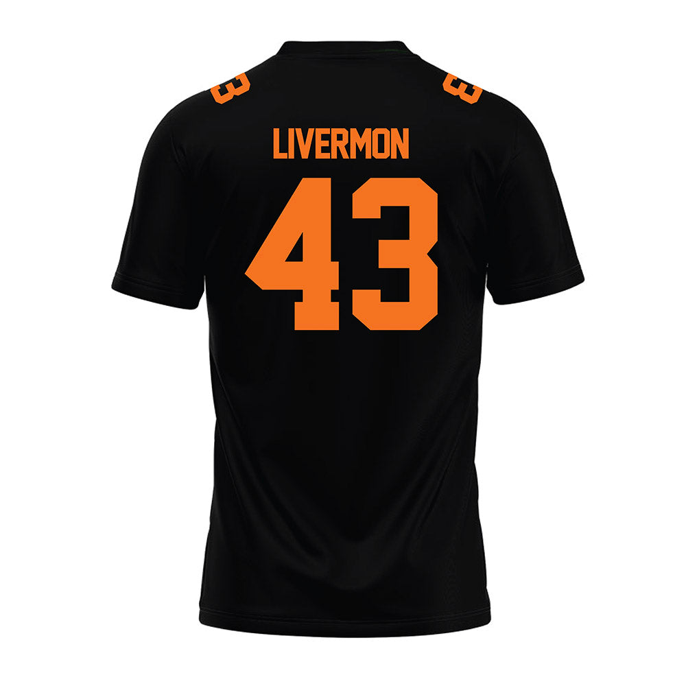 Campbell - NCAA Football : Logan Livermon - Premium Football Jersey