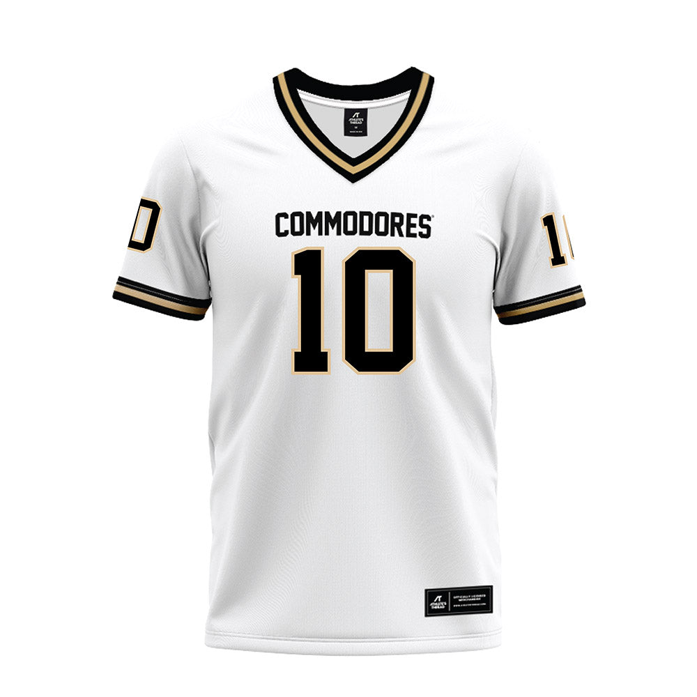 Vanderbilt - NCAA Football : Whit Muschamp - Premium Football Jersey-0