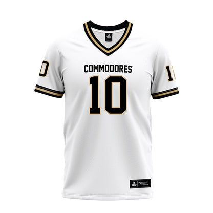 Vanderbilt - NCAA Football : Whit Muschamp - Premium Football Jersey-0