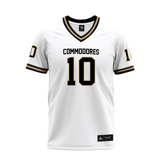 Vanderbilt - NCAA Football : Whit Muschamp - Premium Football Jersey-0