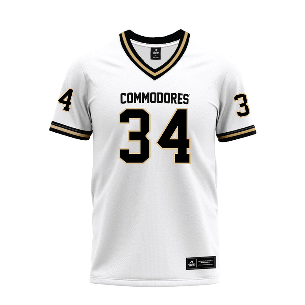 Vanderbilt - NCAA Football : Austin Howard - Premium Football Jersey-0