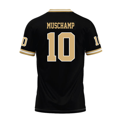 Vanderbilt - NCAA Football : Whit Muschamp - Premium Football Jersey-1