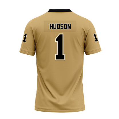 Vanderbilt - NCAA Football : Trent Hudson - Premium Football Jersey-1