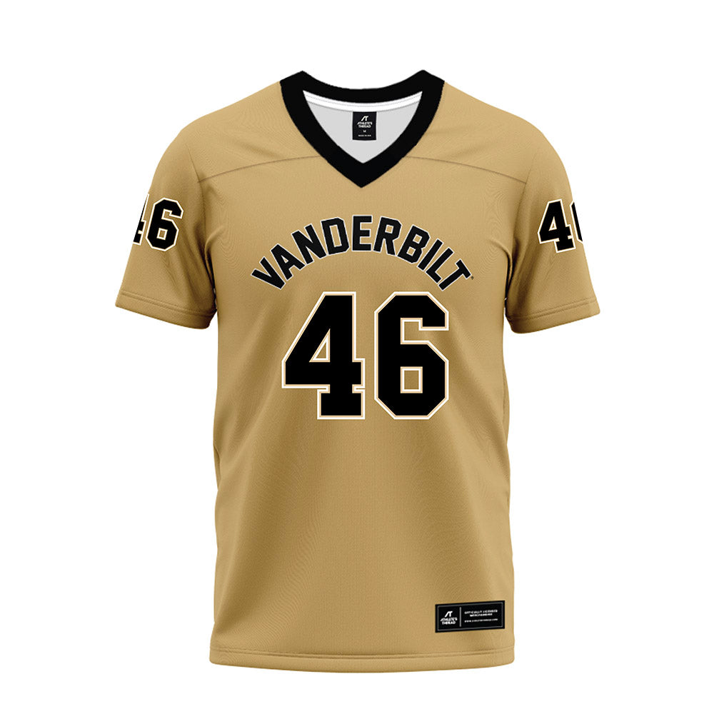 Vanderbilt - NCAA Football : Mustafa Dannett - Premium Football Jersey