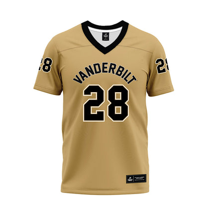 Vanderbilt - NCAA Football : Thomas Jones - Premium Football Jersey