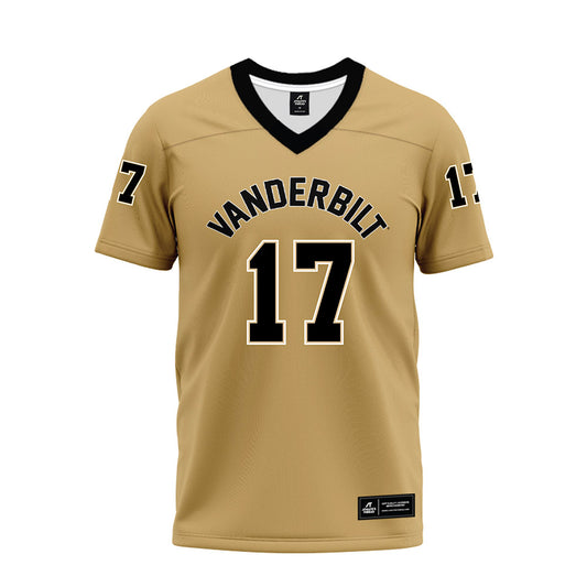 Vanderbilt - NCAA Football : Mark Davis - Premium Football Jersey-0