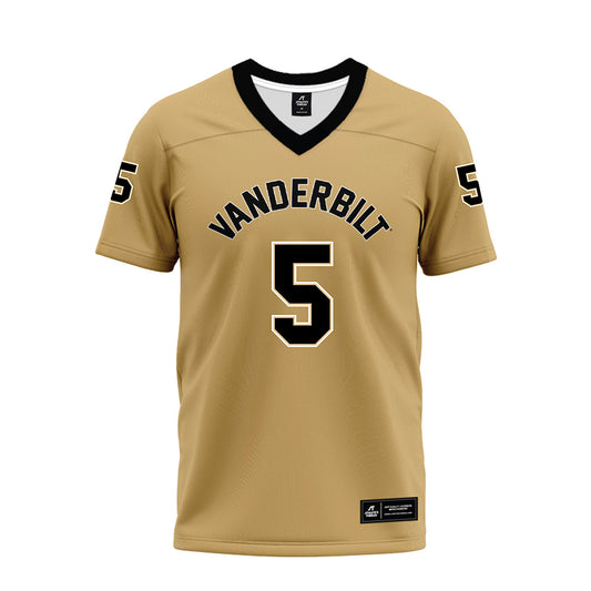 Vanderbilt - NCAA Football : Richie Hoskins V - Premium Football Jersey