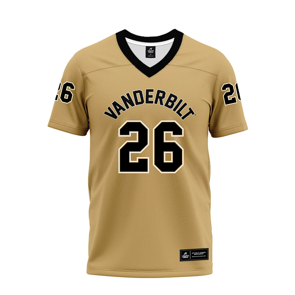 Vanderbilt - NCAA Football : Cayden Daniels - Premium Football Jersey-0