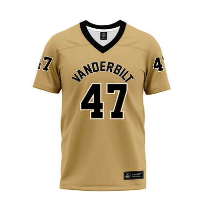 Vanderbilt - NCAA Football : Justin Dewers - Premium Football Jersey-0
