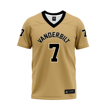 Vanderbilt - NCAA Football : Drew Dickey - Premium Football Jersey