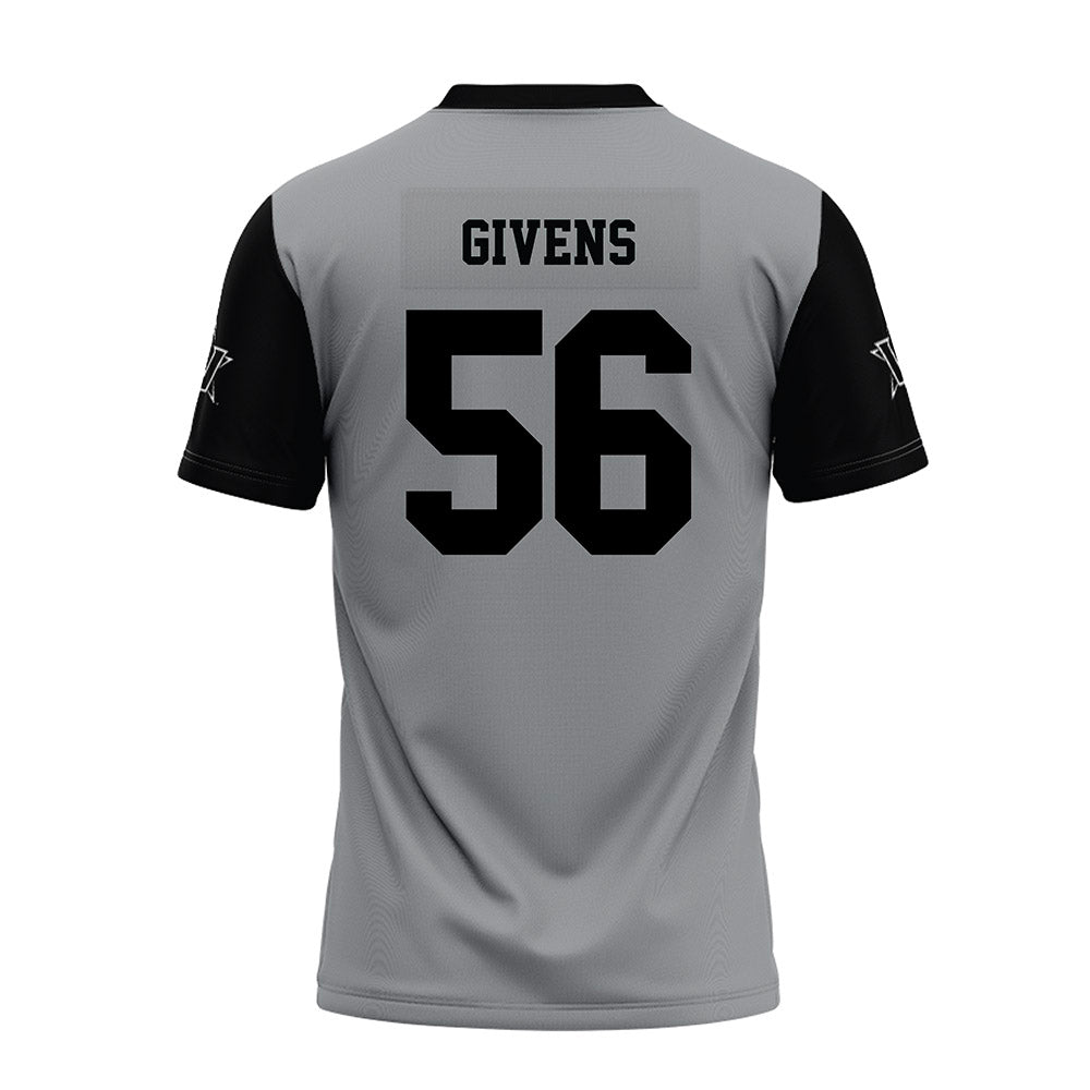 Vanderbilt - NCAA Football : Gunner Givens - Premium Football Jersey-1
