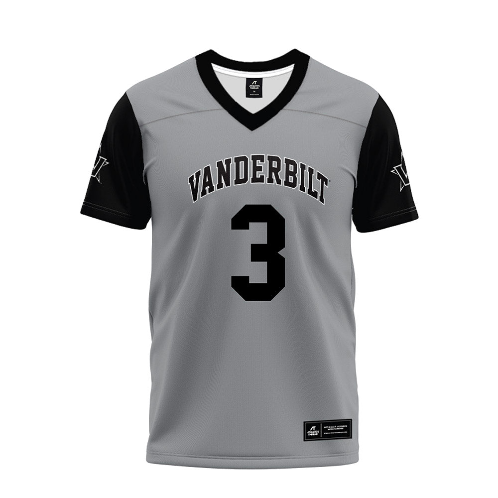 Vanderbilt - NCAA Football : Tristen Brown - Premium Football Jersey-0