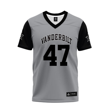 Vanderbilt - NCAA Football : Justin Dewers - Premium Football Jersey-0