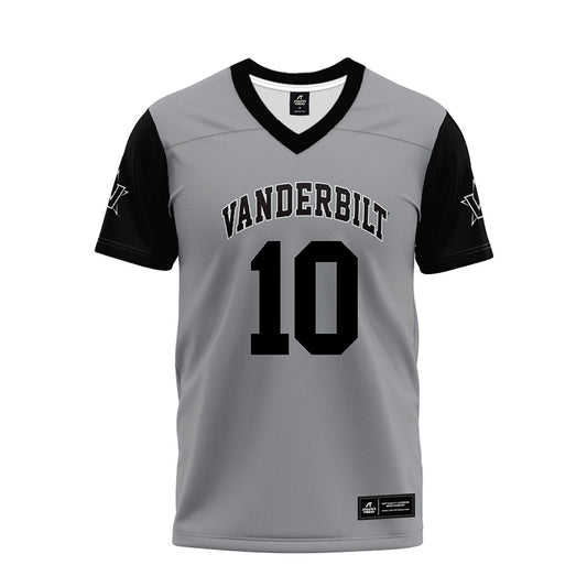 Vanderbilt - NCAA Football : Whit Muschamp - Premium Football Jersey-0