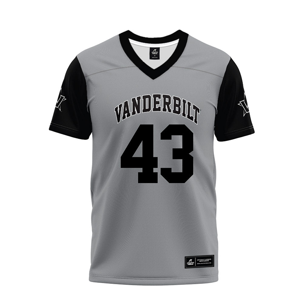 Vanderbilt - NCAA Football : Will Conley - Premium Football Jersey