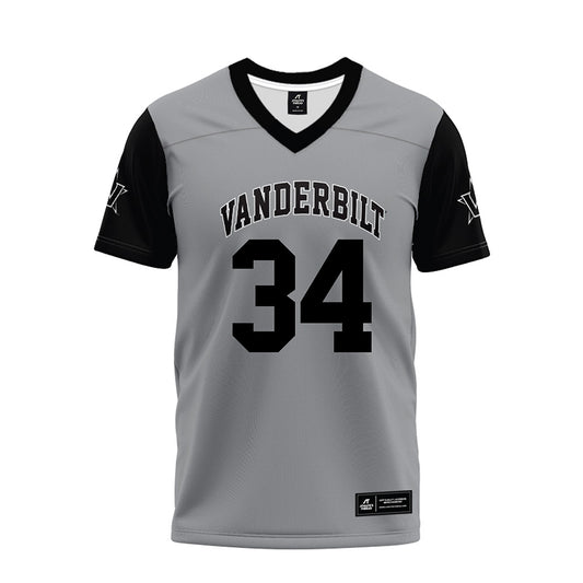 Vanderbilt - NCAA Football : Austin Howard - Premium Football Jersey-0