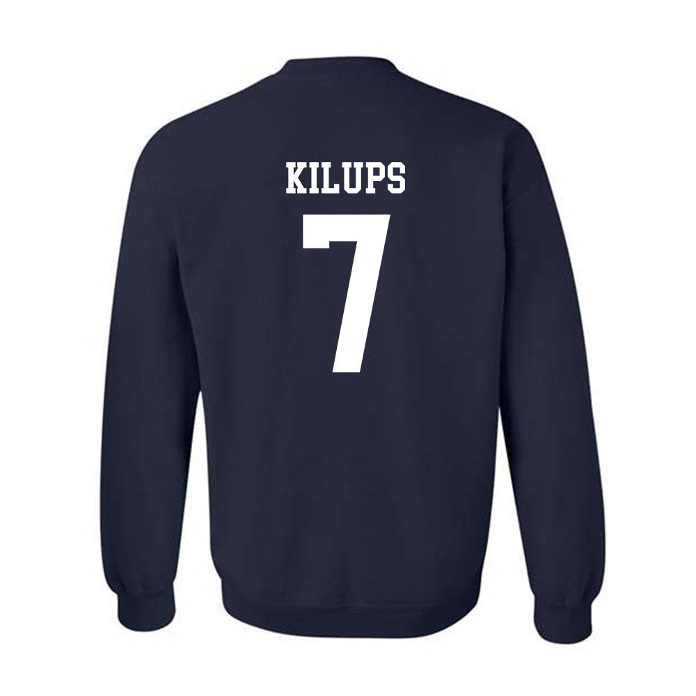 Oral Roberts - NCAA Men's Basketball : Martins Kilups - Classic Shersey Crewneck Sweatshirt-1
