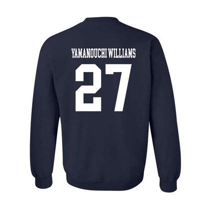Oral Roberts - NCAA Men's Basketball : Yuto Yamanouchi williams - Classic Shersey Crewneck Sweatshirt-1
