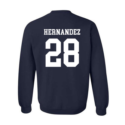 Oral Roberts - NCAA Baseball : Ricardo Hernandez - Classic Shersey Crewneck Sweatshirt-1