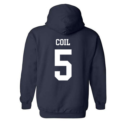 Oral Roberts - NCAA Baseball : Owen Coil - Classic Shersey Hooded Sweatshirt