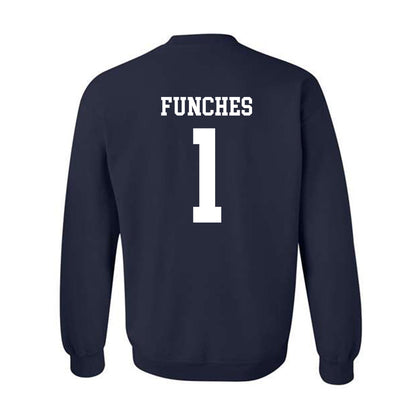 Oral Roberts - NCAA Women's Basketball : Zai Funches - Classic Shersey Crewneck Sweatshirt-1