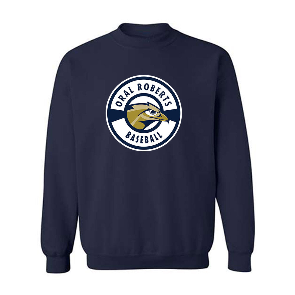 Oral Roberts - NCAA Baseball : Ricardo Hernandez - Classic Shersey Crewneck Sweatshirt-0