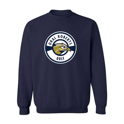 Oral Roberts - NCAA Men's Golf : Presten Richardson - Classic Shersey Crewneck Sweatshirt